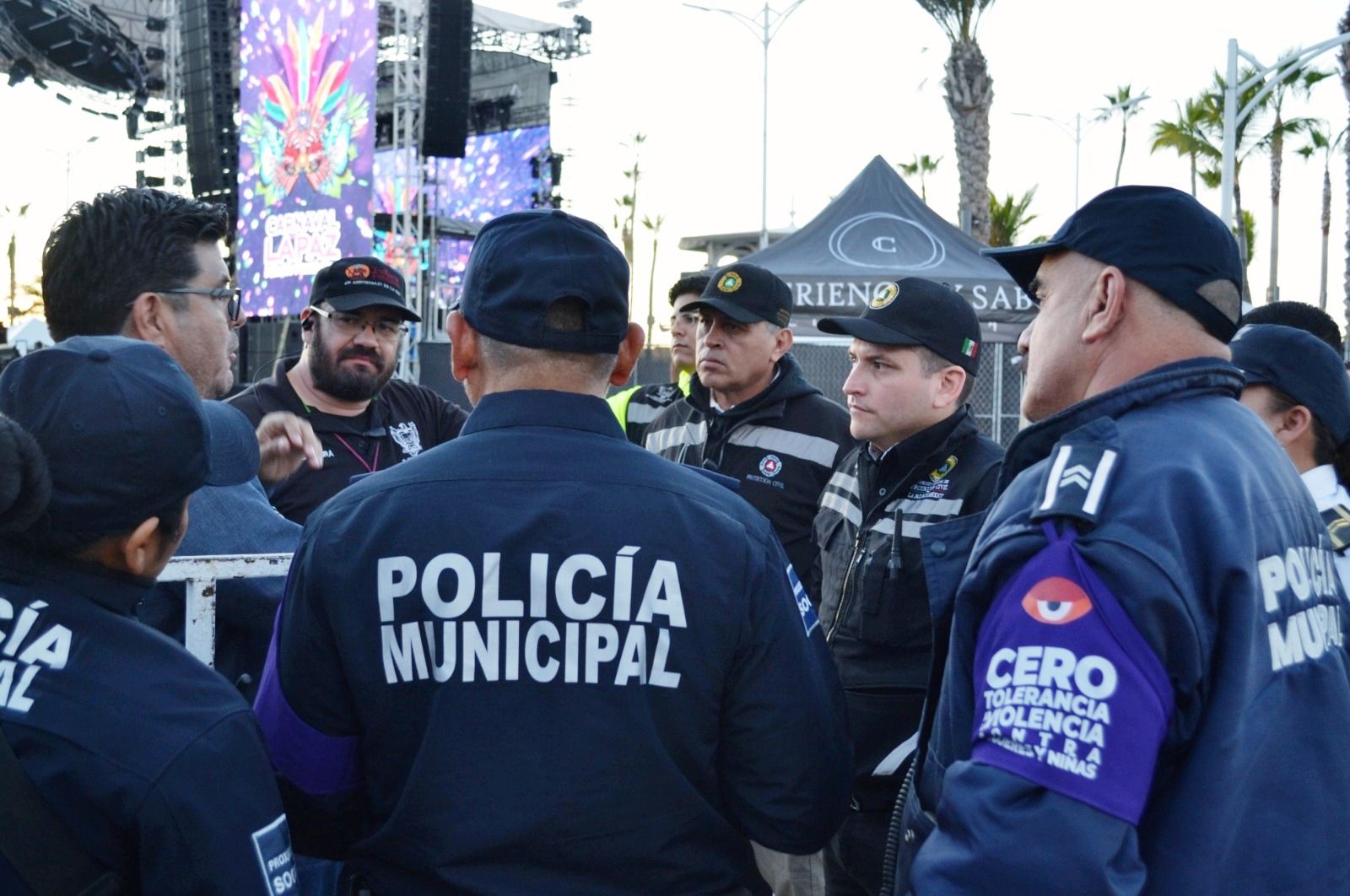 Atienden Cuerpos De Seguridad Y Auxilio Operativo Carnaval La Paz