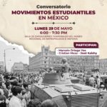 Invita ISC a participar en foro «Movimientos Estudiantiles»