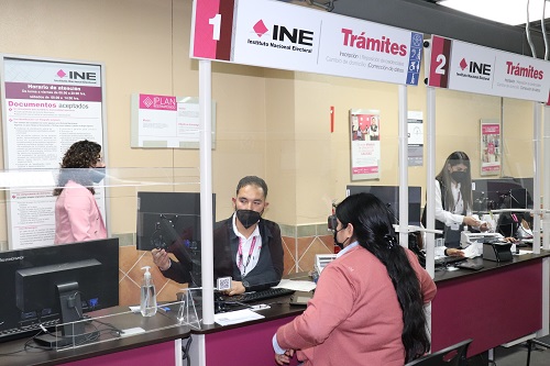 INE. REGISTRO ELECTORAL. NO BINARIOS.