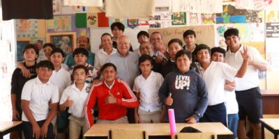 Visita Gobernador escuelas rurales; entrega obras y equipamiento por 12.8 mdp