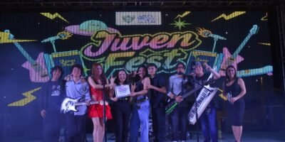 Estudiantes de La Paz celebran su día en el Juvenfest