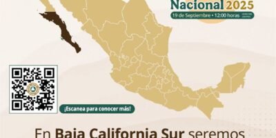 Invita Gobierno BCS a participar en el Segundo Simulacro Nacional de Protección Civil