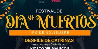 Invitan a celebrar el tradicional Festival de Día de Muertos en el Malecón de La Paz