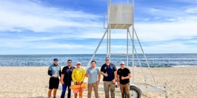 Fortalecen la vigilancia en las playas con nuevas torres de guardavidas en Los Cabos