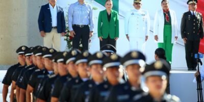 Conmemora Ayuntamiento de Los Cabos el Día de la Bandera con ceremonia solemne