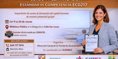 Invitan a instructores de Los Cabos a certificarse en el Estándar EC0217