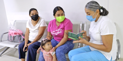 Aplica Salud de BCS dosis cero contra sarampión a infantes de 6 a 11 meses