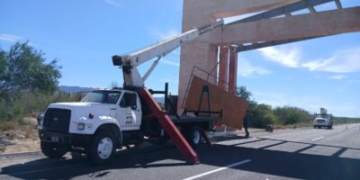 Inician la rehabilitación de cubierta en el acceso sur «Puerta La Paz»