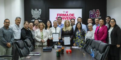 Firma Milena Quiroga convenio con el Colegio de Notarios para fortalecer la certeza jurídica