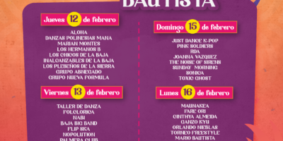 Más de 300 artistas locales se presentarán en el Escenario Juvenil del Carnaval La Paz 2026