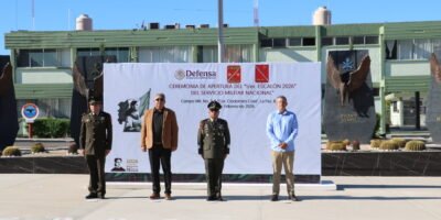 Reconoce Gobierno BCS jóvenes voluntarios que inician primer escalón 2026, del Servicio Militar