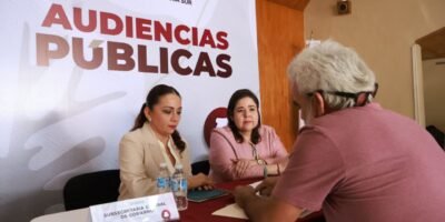 Acercan atención directa a la ciudadanía mediante audiencias públicas en La Paz