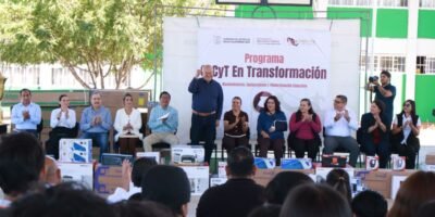 Pone en marcha gobernador Víctor Castro programa “CeCyT en Transformación”