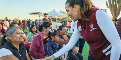 Atienden años de rezago en colonia La Pitahaya: obras de transformación en vialidades, drenaje y un parque