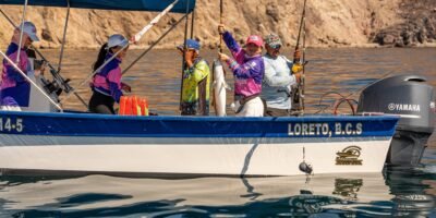 Loreto se alista para el torneo de pesca femenil “Pink Promise 2026”
