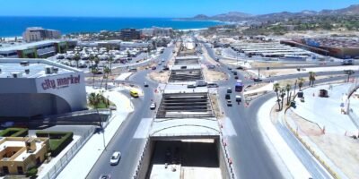 Glorieta de las Mujeres Libres en Los Cabos presenta avance superior al 80%
