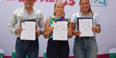 Firman ICATEBCS y OOMSAPAS convenio para capacitar al personal operativo