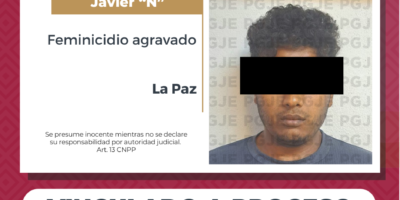 Dictan prisión preventiva a Javier «N» por femincidio de su hija menor en La Paz