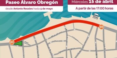 Informan cierre vial del malecón de La Paz por marcha conmemorativa
