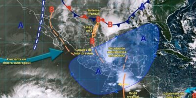 Pronostican lluvias ligeras y calor de hasta 36°C en Baja California Sur