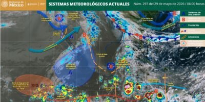 Se mantiene el calor y el cielo parcialmente nublado en Baja California Sur