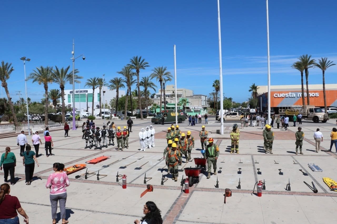 Se realiza con éxito el Primer Simulacro Nacional 2026 en BCS ...