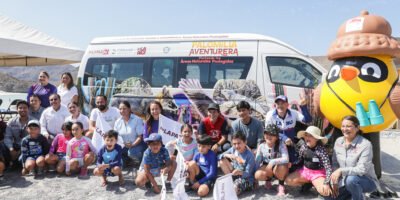 Inauguran programa “Palomilla aventurera” para cuidado áreas naturales en BCS