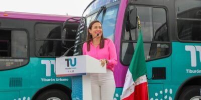 Anuncian nuevas unidades para ampliar el servicio del Tiburón Urbano en La Paz