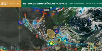 Clima en BCS: pronostican lluvias dispersas y altas temperaturas este jueves
