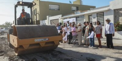 Inician trabajos de rehabilitación en la calle Villa Natalia en Villas del Encanto