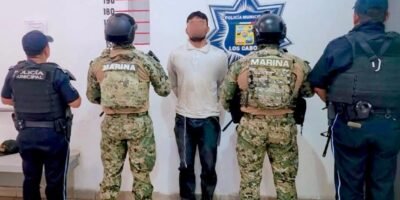 Detienen a presunto responsable del incendio en El Palmar de Santa Rosa en Los Cabos