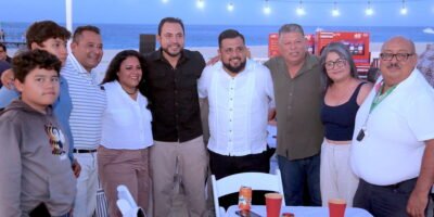 Refrenda Christian Agúndez la libertad de expresión; estrecha lazos con comunicadores de BCS