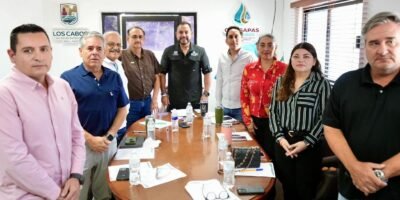 Encabeza Christian Agúndez reunión para gestionar abasto de agua en Los Cabos