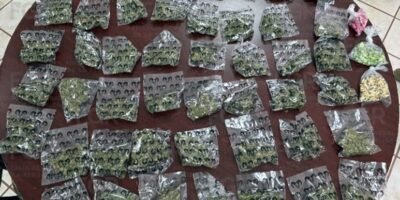 Asegura FGR más de 200 dosis de droga; hay dos personas detenidas
