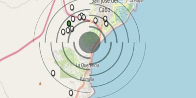 Más de 12 sismos registrados en dos días mantienen bajo vigilancia a San José del Cabo