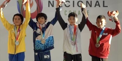Deportistas ganan oro y bronce en luchas asociadas de la Olimpiada Nacional