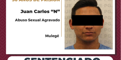 Sentencia a 36 años de prisión a un hombre por abuso sexual en Santa Rosalía