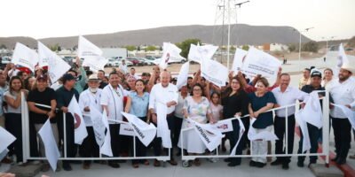 Encabeza Víctor Castro inauguración obra del Circuito Urbano Sur y entronque a Los Planes