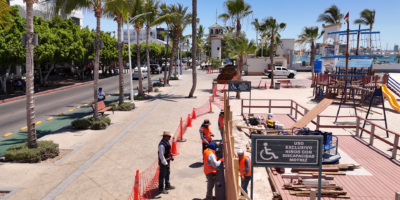 Inicia construcción del parque inclusivo “Todos a Bordo” en el malecón de La Paz