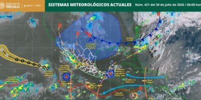 Hasta 41°C en La Paz: calor intenso y lluvias aisladas en Baja California Sur