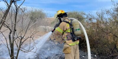 Más de 80 incendios registrados en junio en Los Cabos; Bomberos atendieron las emergencias