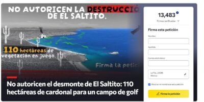 Proyecto turístico en El Saltito genera rechazo; campaña en contra supera las 13 mil firmas