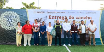 Mundial Social; entregan cinco nuevas canchas de fútbol en Los Cabos