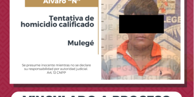 Vinculan a proceso a hombre por intento de homicidio en Vizcaíno