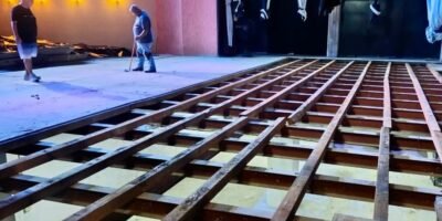 Avanza rehabilitación del Teatro Juárez en La Paz