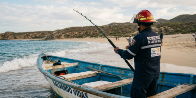 Presentan en Los Cabos el primer torneo de pesca de orilla a beneficio de Bomberos