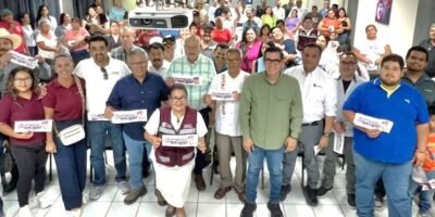 Víctor Castro entrega más de 564 mil pesos en Pensiones Humanitarias en Comondú