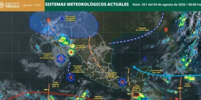 Prevén lluvias y temperaturas de hasta 36°C para este martes en BCS