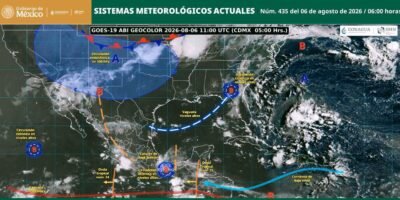 Hasta 30°C y escasa probabilidad de lluvia hoy en Baja California Sur