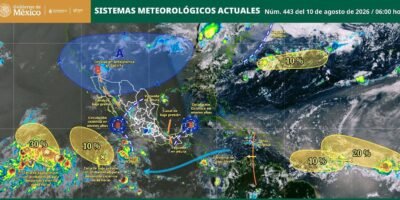 Hasta 40°C y lluvias con actividad eléctrica: clima hoy en Baja California Sur